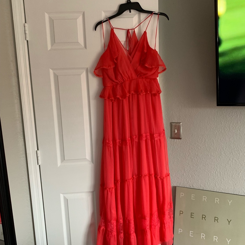 Coral Adelyn Rae long dress